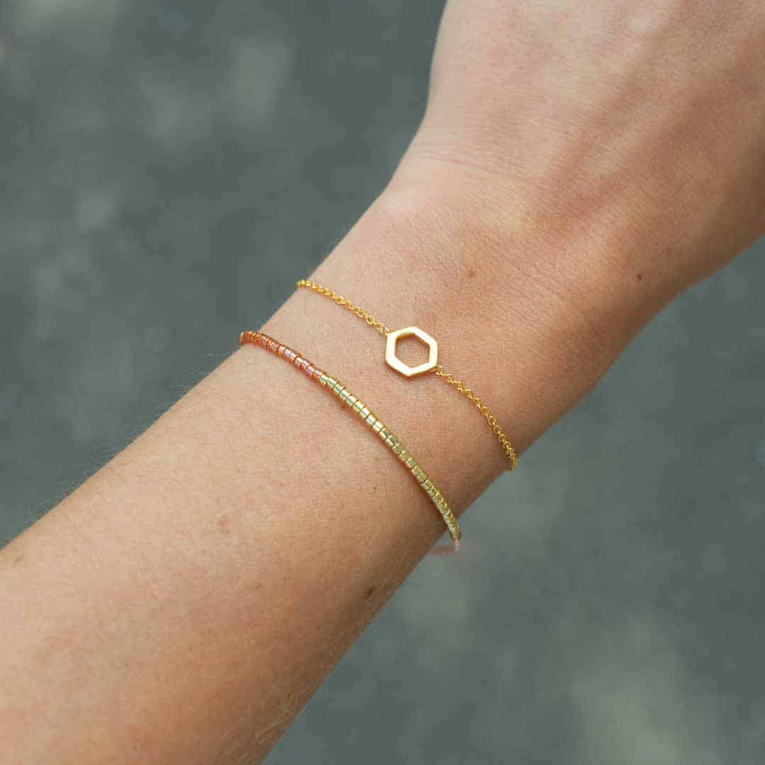 Hexagon Bracelet - Armkette