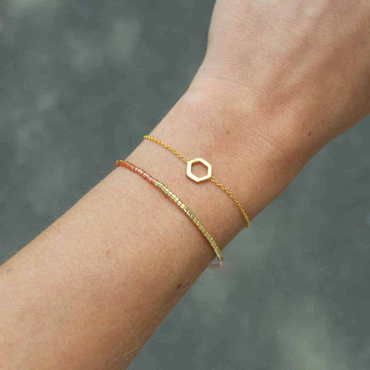 Hexagon Bracelet - Armkette