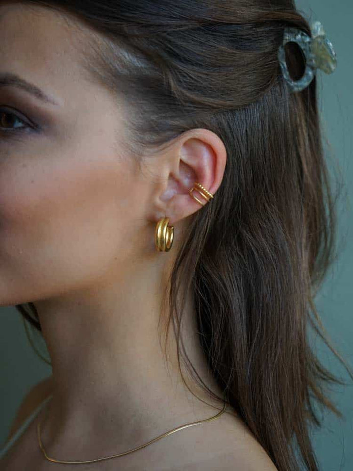 Olivia Dotted Earcuff - Ohrklemme (wasserfest)