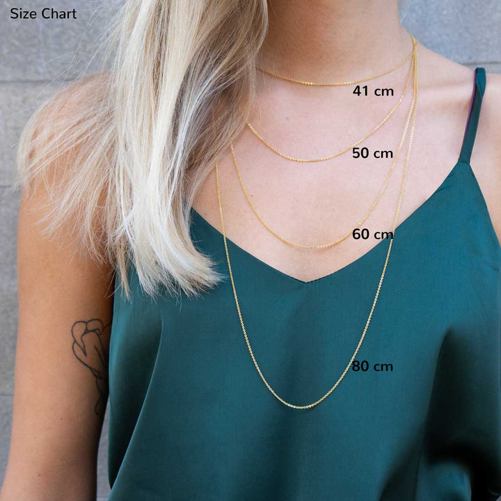 Two and Three Sizer Necklace - Layering (waterproof)