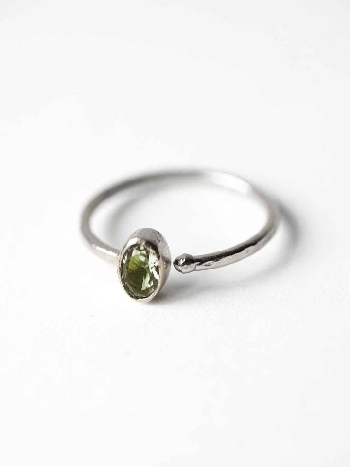 Single Zircone Ring - Fingerring (wasserfest)
