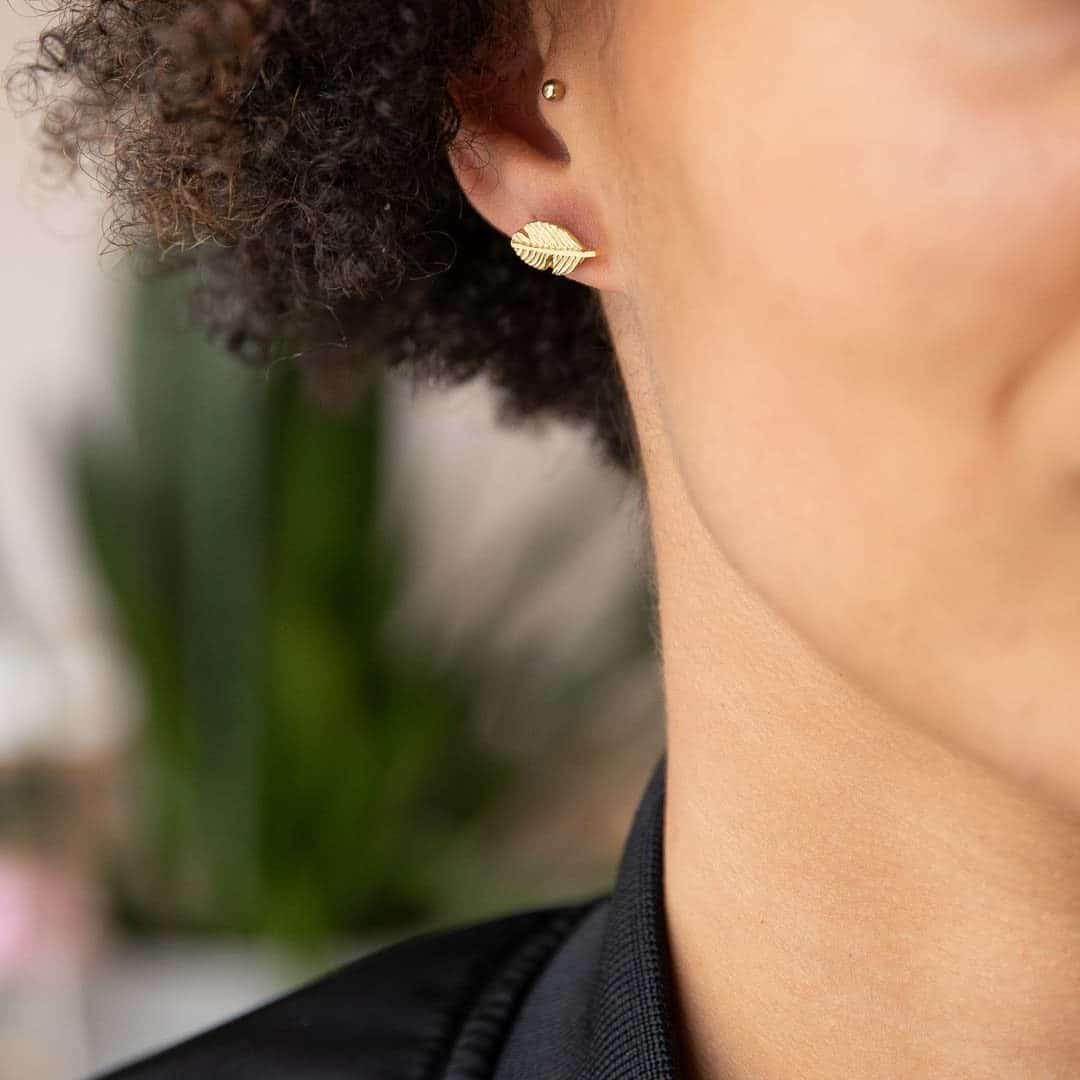 Feather Stud - Ohrstecker