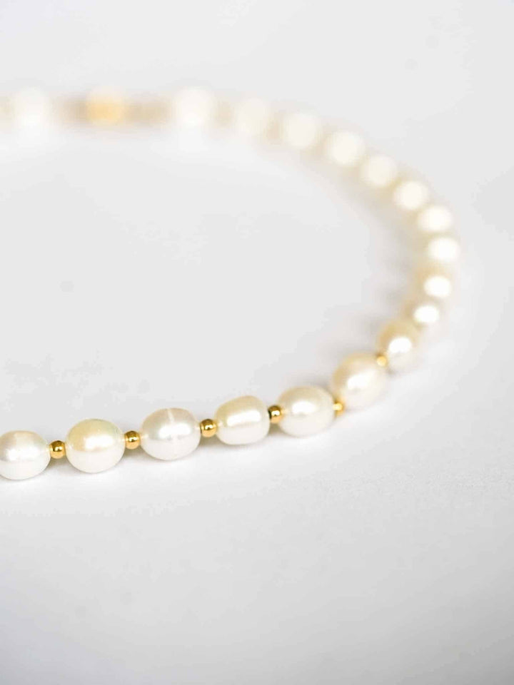 Big Sam Pearl Necklace - Perlenkette Men (wasserfest)
