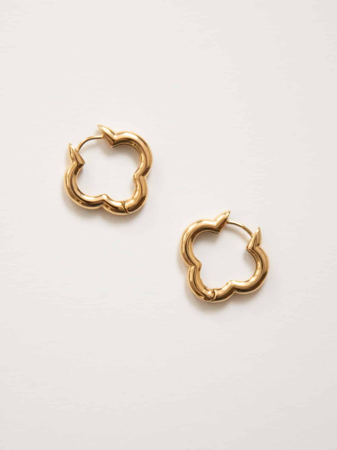 Bold Clover Hoops - Creolen (wasserfest)