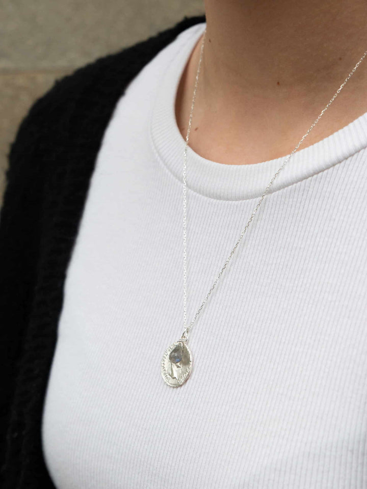 Grey Antik Necklace - Halskette (waterproof)
