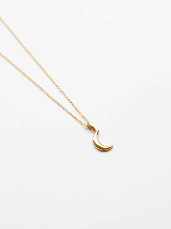 Lil Brooklyn New Moon Necklace - Halsketten Layering Set (wasserfest)