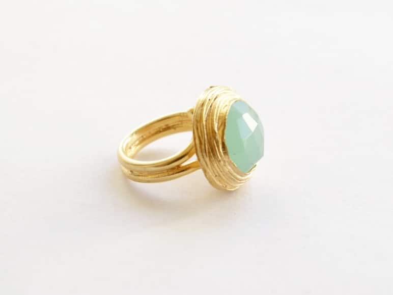 Vintage Dot Ring - Fingerring (wasserfest)
