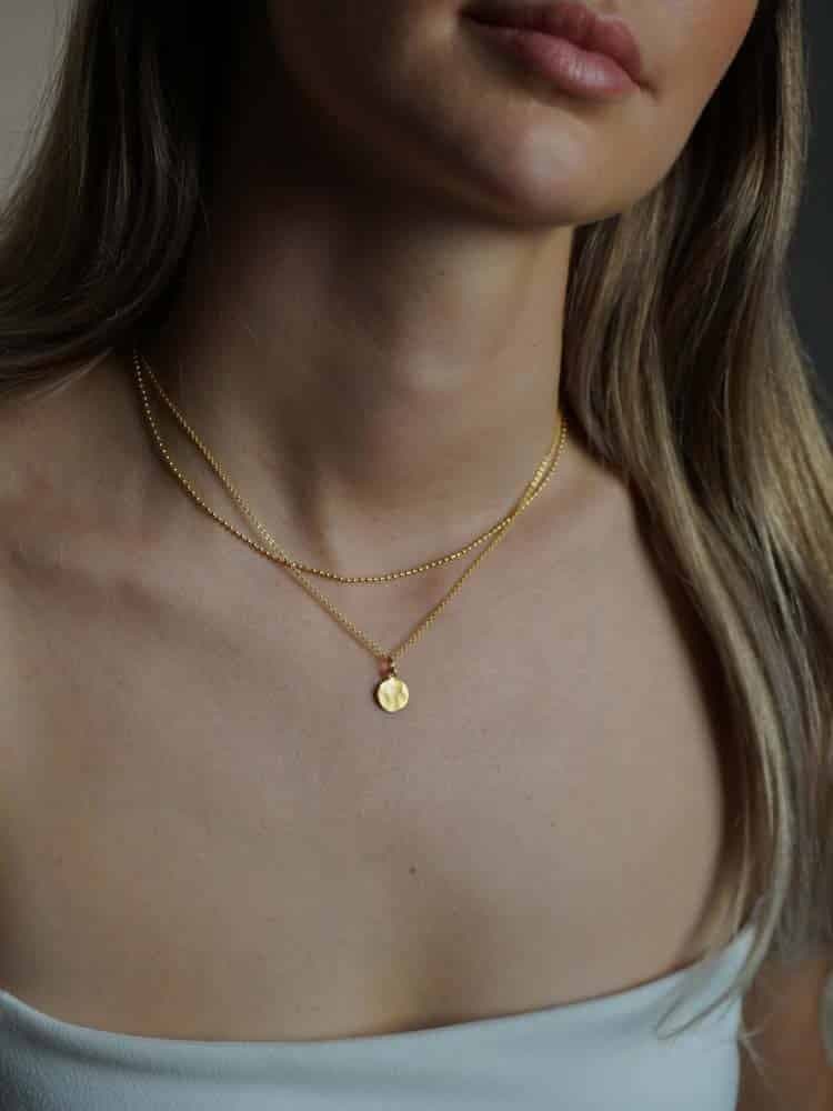 Lil Coin Necklace - Halskette - Echtgold (18K)