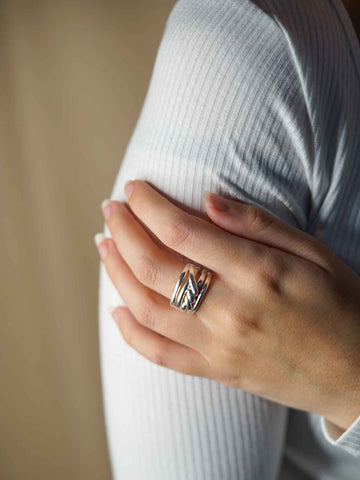 Limited Knot Ring - Fingerring (wasserfest)