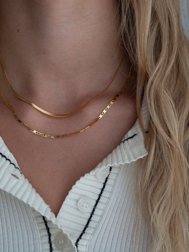 Amelié Cecilia Necklace - Halsketten Layering Set (wasserfest)