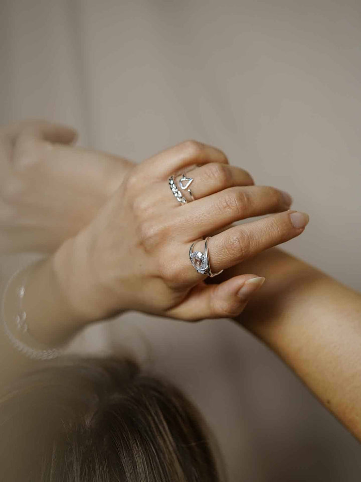 Limited Crystal Ring - Fingerring (wasserfest)