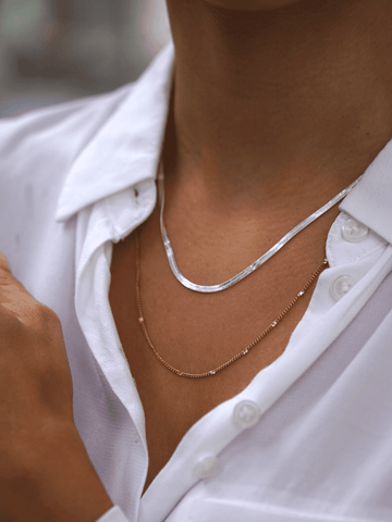 Dreamteam Necklace Set - Mila & Amélie Snakechain