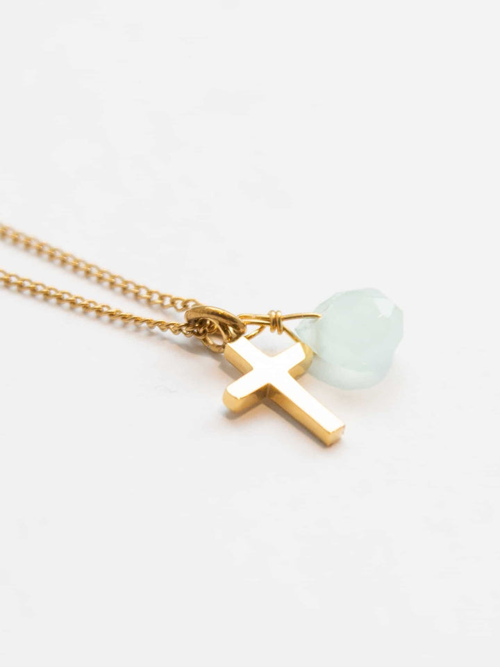 Personalized Cross Necklace - Halskette