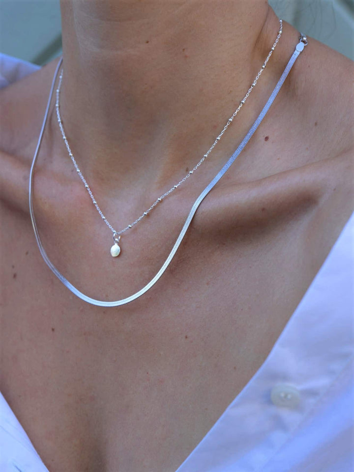 Lil Well Coin Dotted Chain - Halskette (wasserfest)