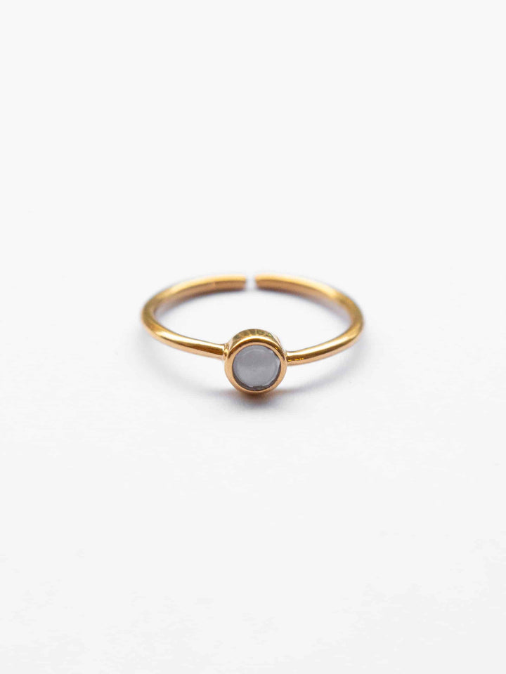 India Moon Ring Set (waterproof)