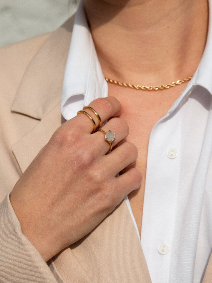 Alicia Ring - Fingerring (wasserfest)