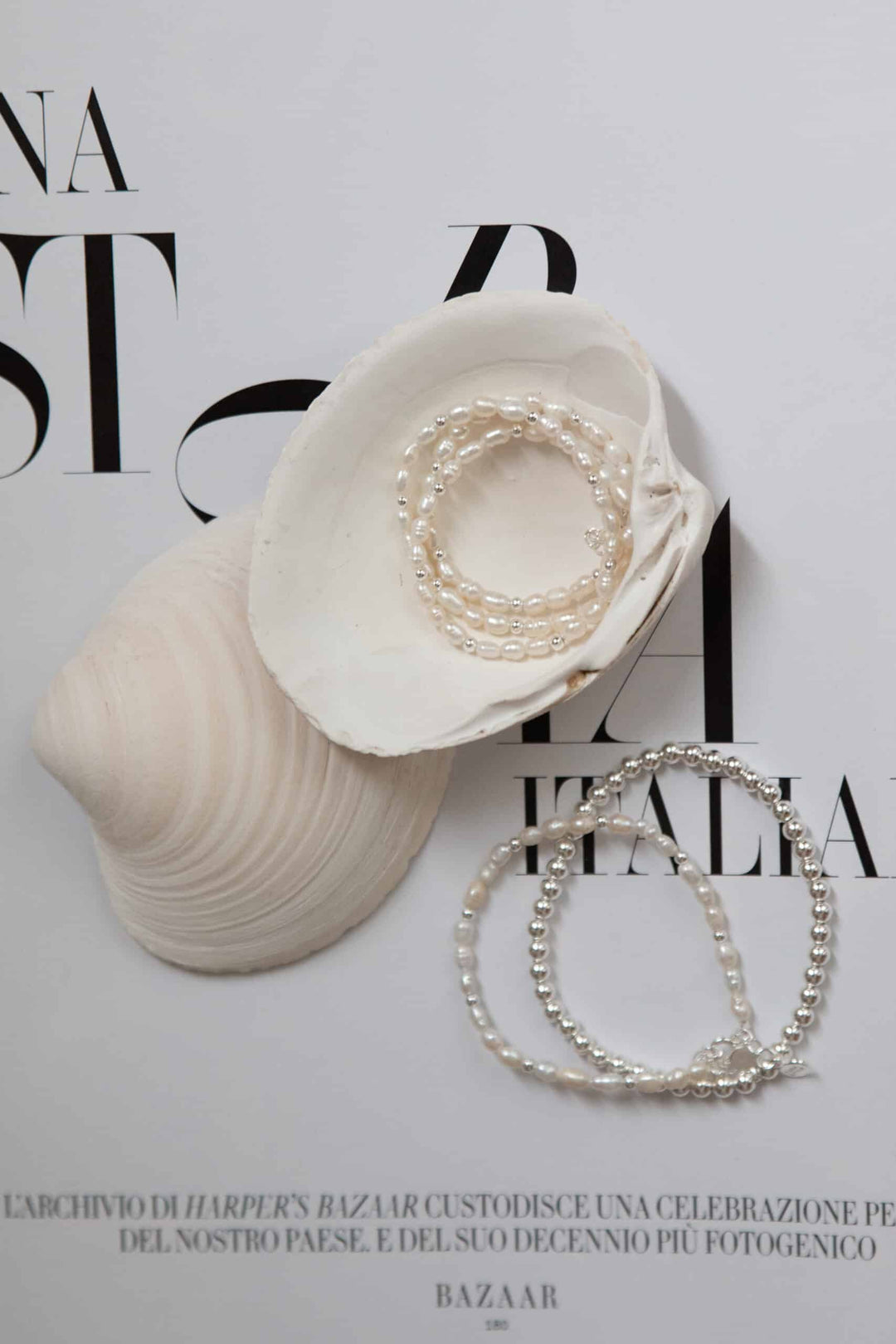 Sam Pearl Bracelet - Armkette Men (wasserfest)