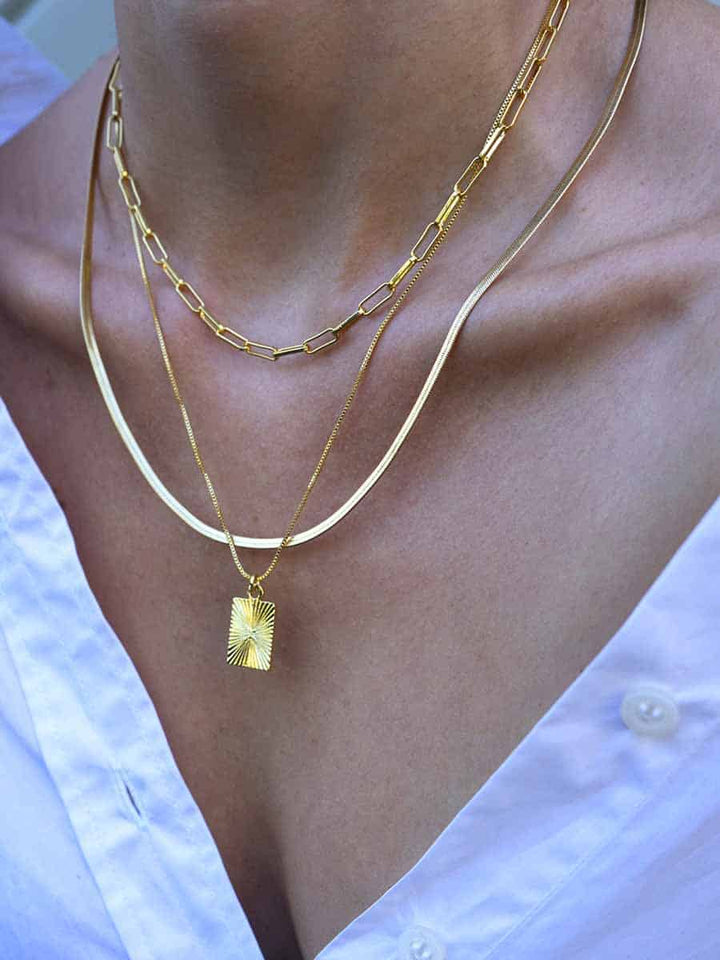 Brooklyn Necklace - Gliederkette (waterproof)