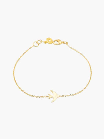 Birdy Bracelet - Armkette - Echtgold (14K)