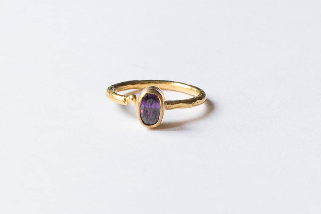 Single Zircone Ring - Fingerring