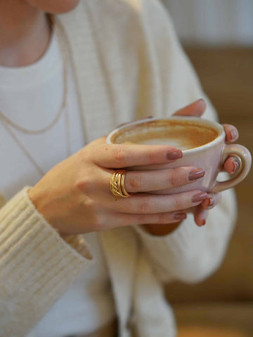 Limited Knot Ring - Fingerring (wasserfest)