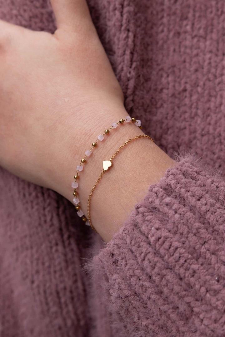 Alyssa Love Bracelet Set (waterproof)