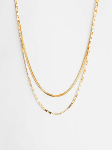Amelié Cecilia Necklace - Halsketten Layering Set (wasserfest)