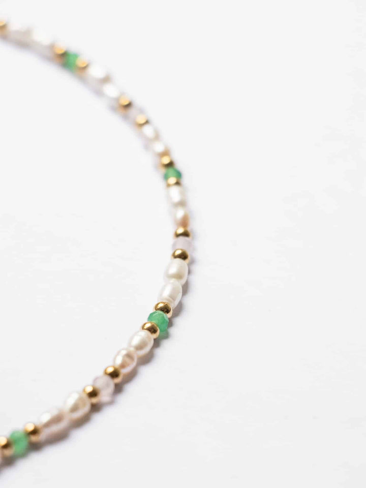 Santorini Necklace, Bracelet Set (waterproof)