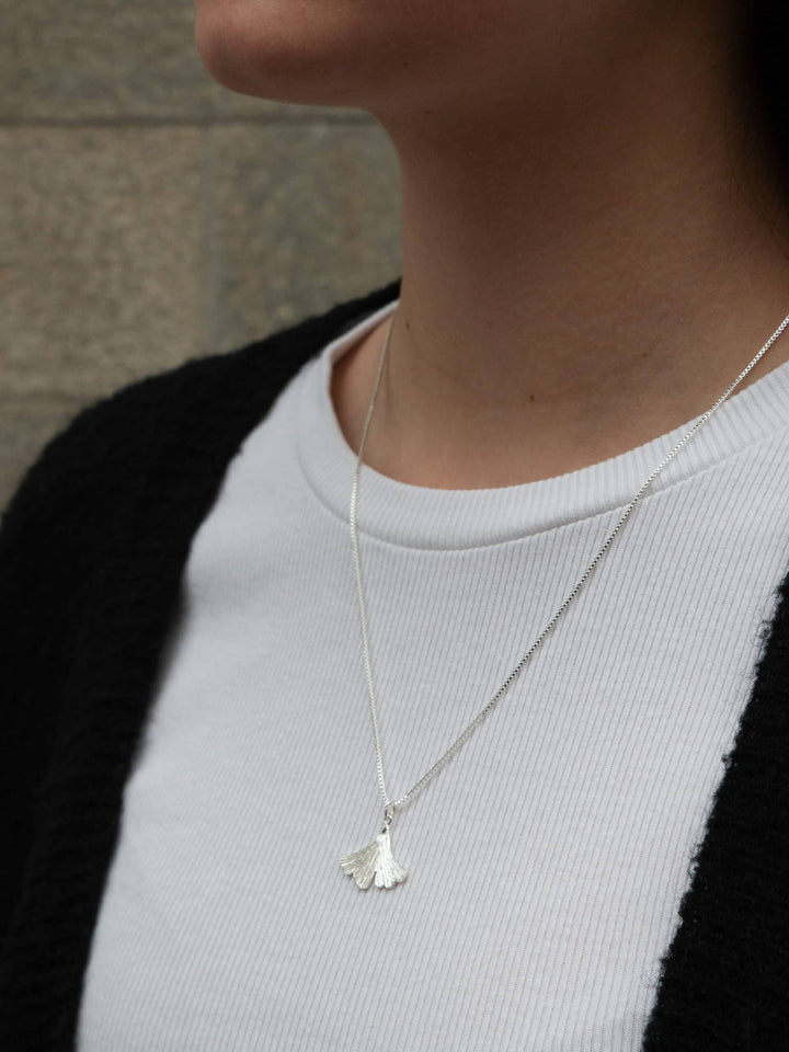 Ginkgo Leaf Ava Necklace - Halskette (wasserfest)