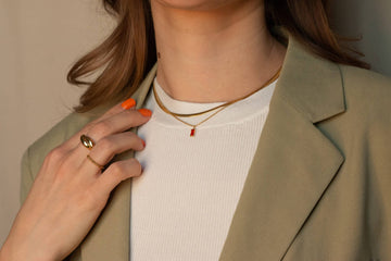 Hannah Necklace Studs Set (wasserfest)