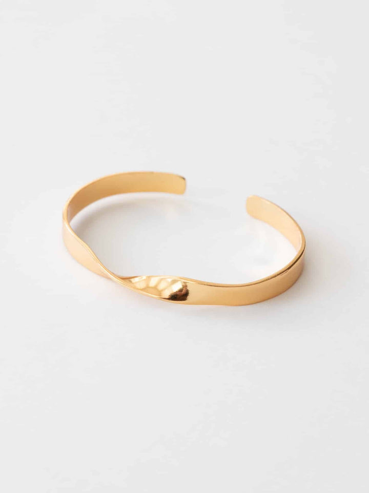 Bold Twisted Bangle - Armreif (waterproof)