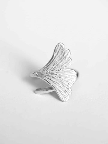Ginkgo Ring - Fingerring (wasserfest)