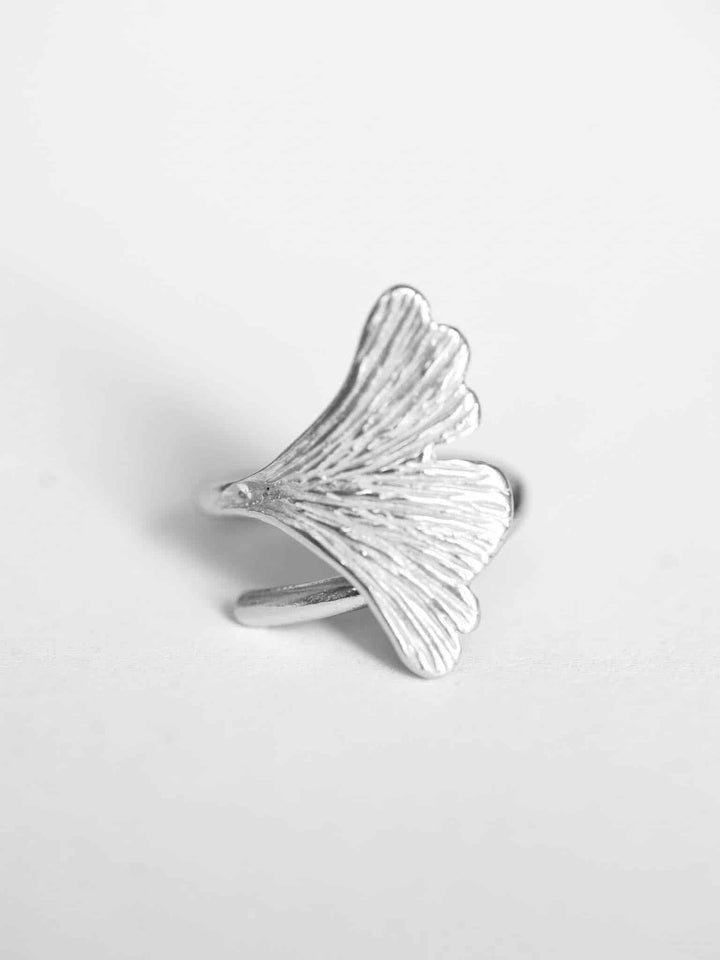 Ginkgo Ring - Fingerring (wasserfest)