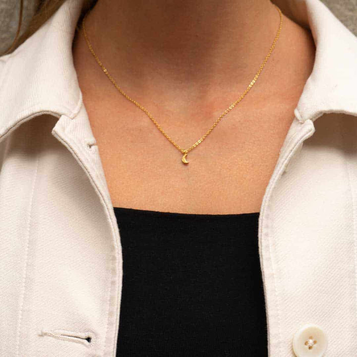 Lil Moon Necklace - Halskette