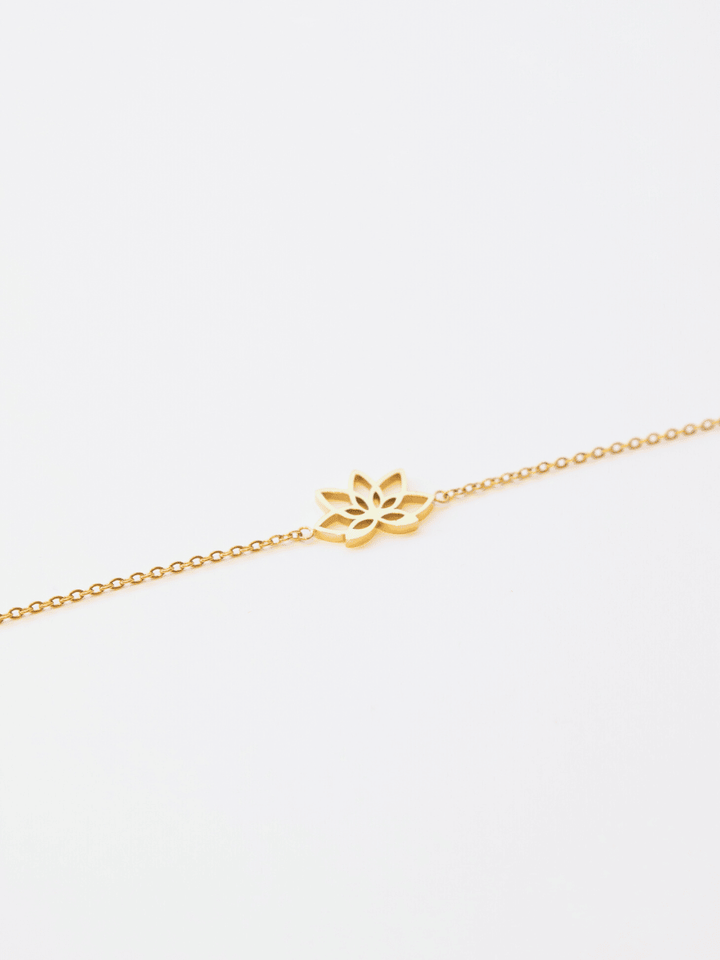 Lotus Bracelet - Armkette (wasserfest)