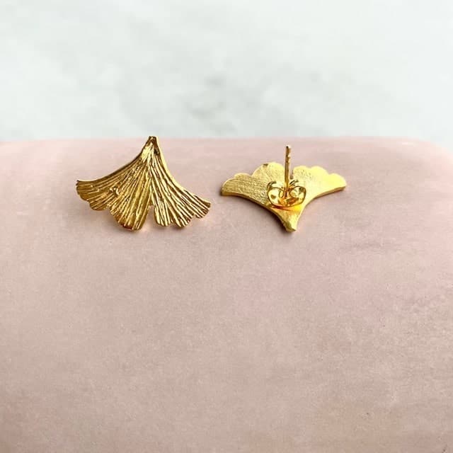 Ginkgo Leaf Stud (wasserfest)