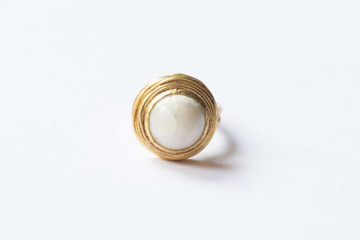 Vintage Dot Ring - Fingerring (wasserfest)