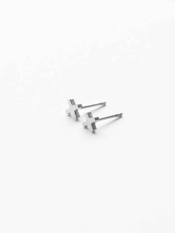 Lil Cross Stud - Ohrstecker (wasserfest)