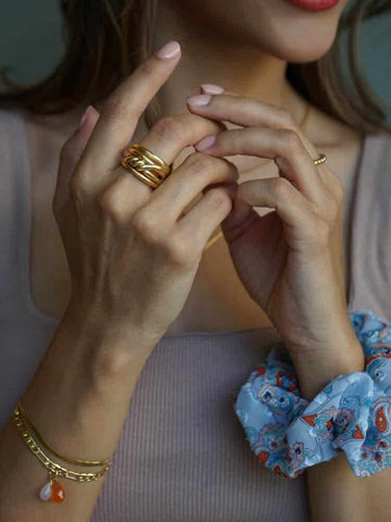 Limited Knot Ring - Fingerring (wasserfest)