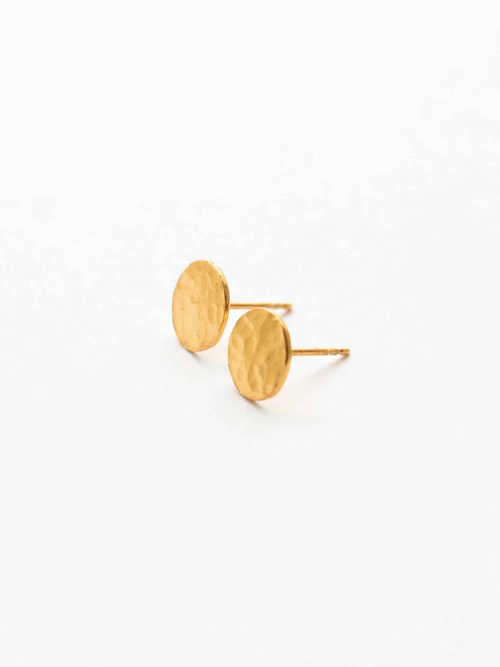 Coin Stud - Ohrstecker (wasserfest)