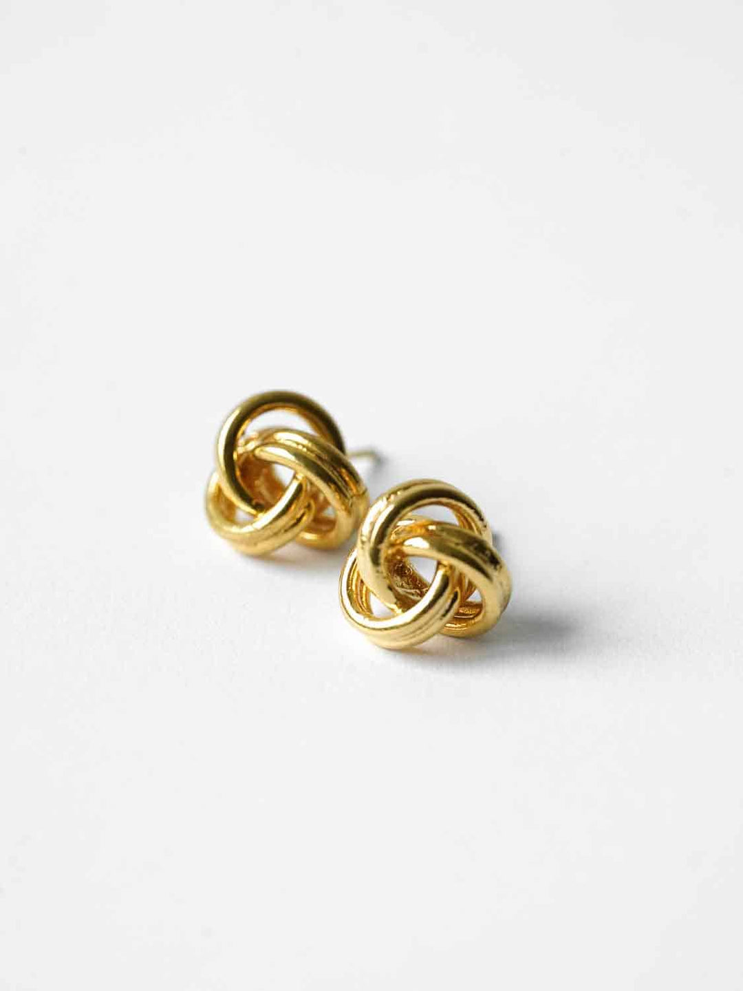 Vintage Endless Knot Stud - Ohrstecker