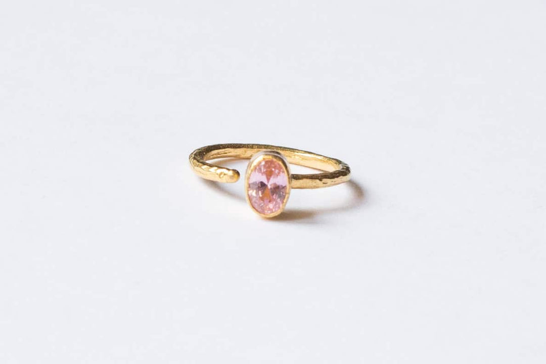 Single Zircone Ring - Fingerring