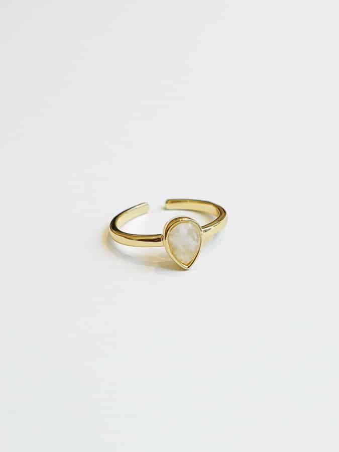 Isabelle Twisted Ring Set (waterproof)