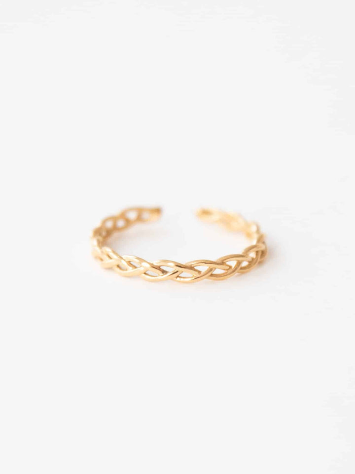 Braided Ring - Fingerring (wasserfest)