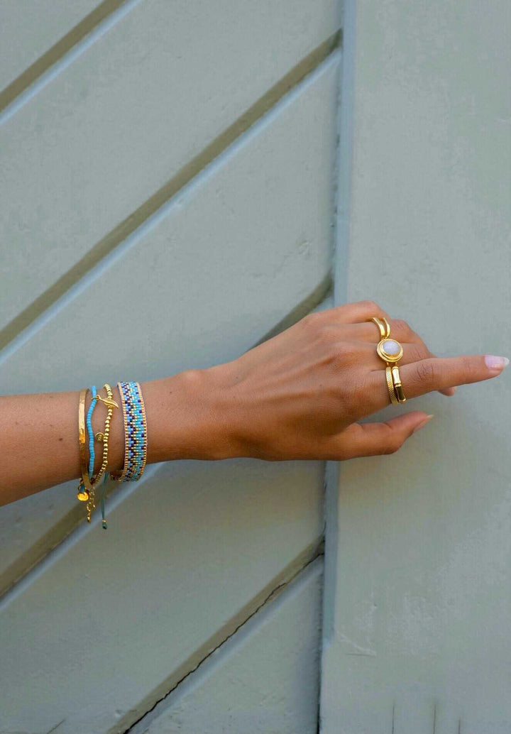 Vintage Dot Ring - Fingerring (wasserfest)