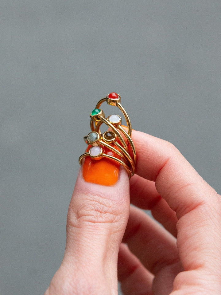 Adriana Ring - Fingerring (wasserfest)