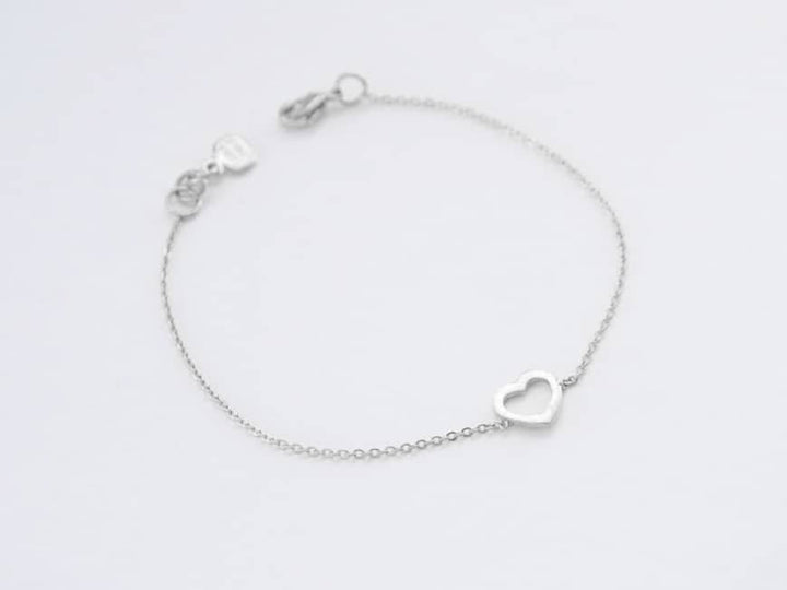 Simple Heart Bracelet - Armkette