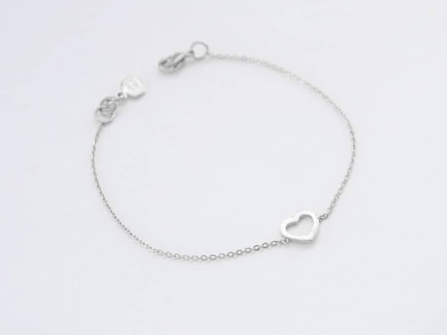 Simple Heart Bracelet - Armkette