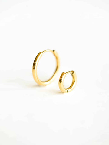 Ava Infinity Hoop - Creolen Set (wasserfest)