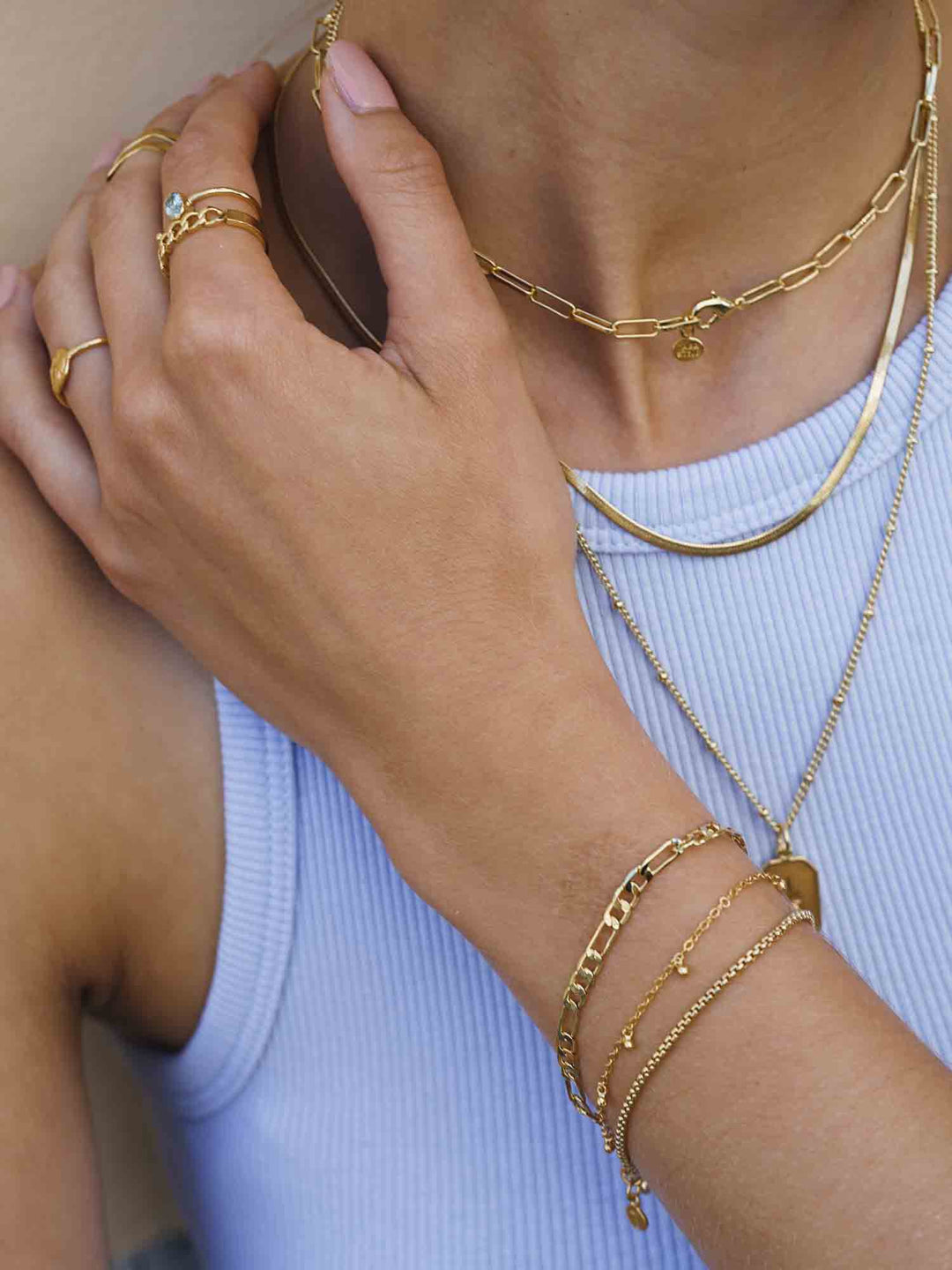 Nora Bracelet - Armkette (wasserfest)